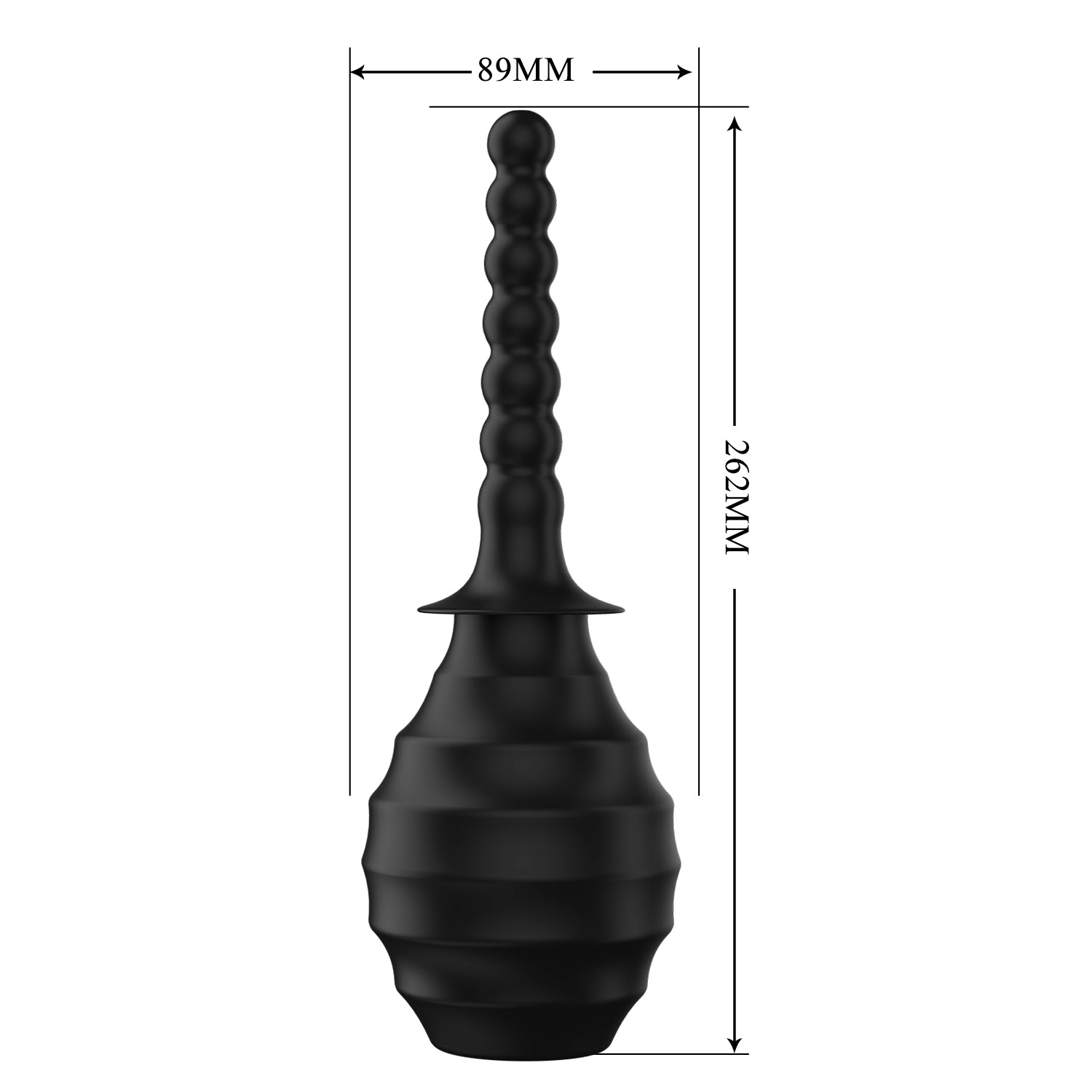 Mr. Play - Anal Douche BLKM7 - Black - K. P.