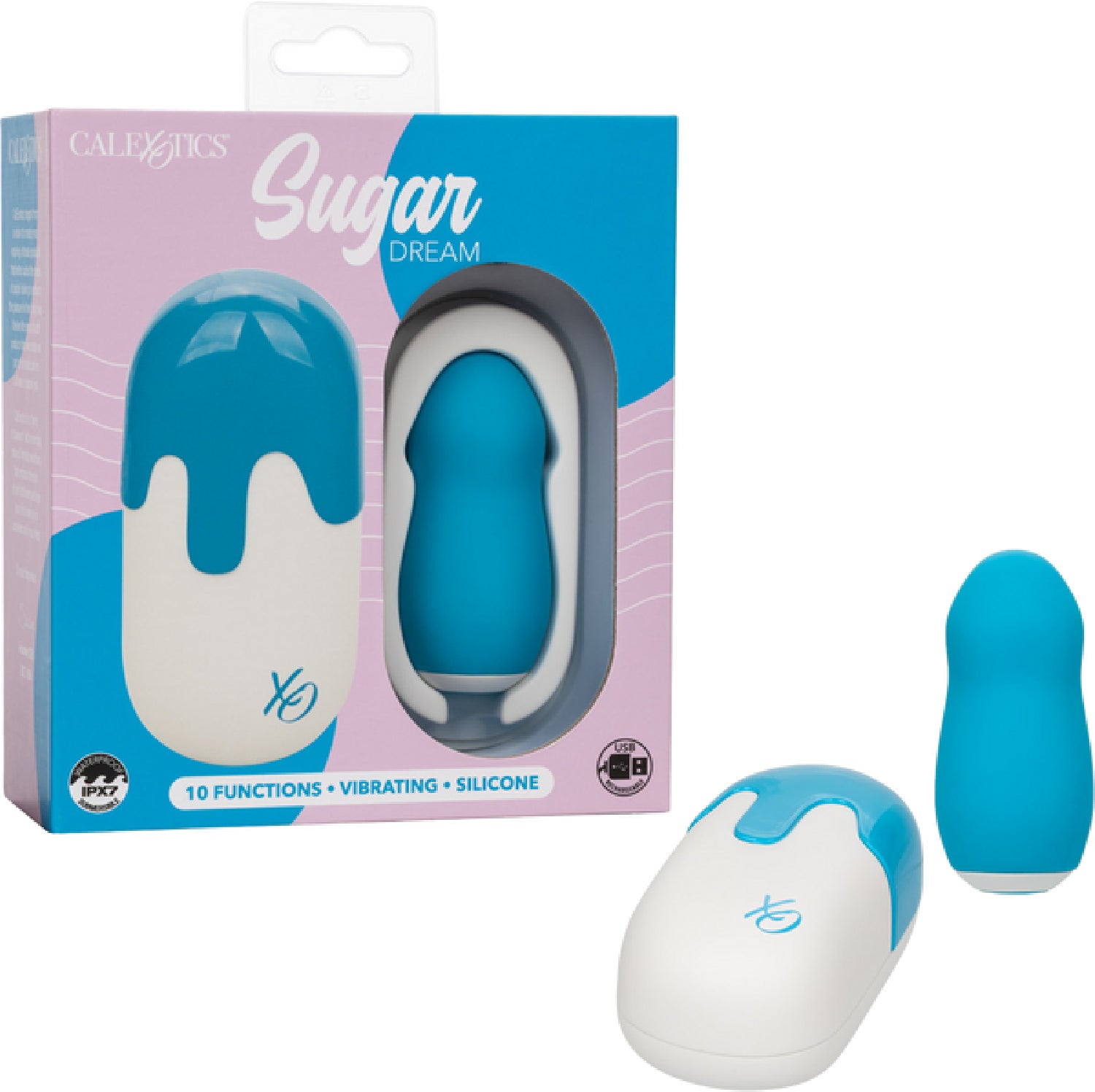 Contoured Stimulator - Sugar Dream - Blue - K. P.