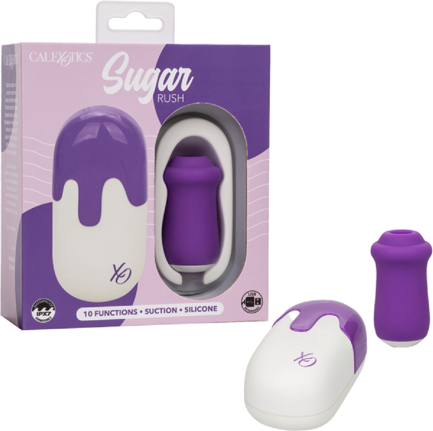 Suction Stimulator - Sugar Rush - Purple - K. P.