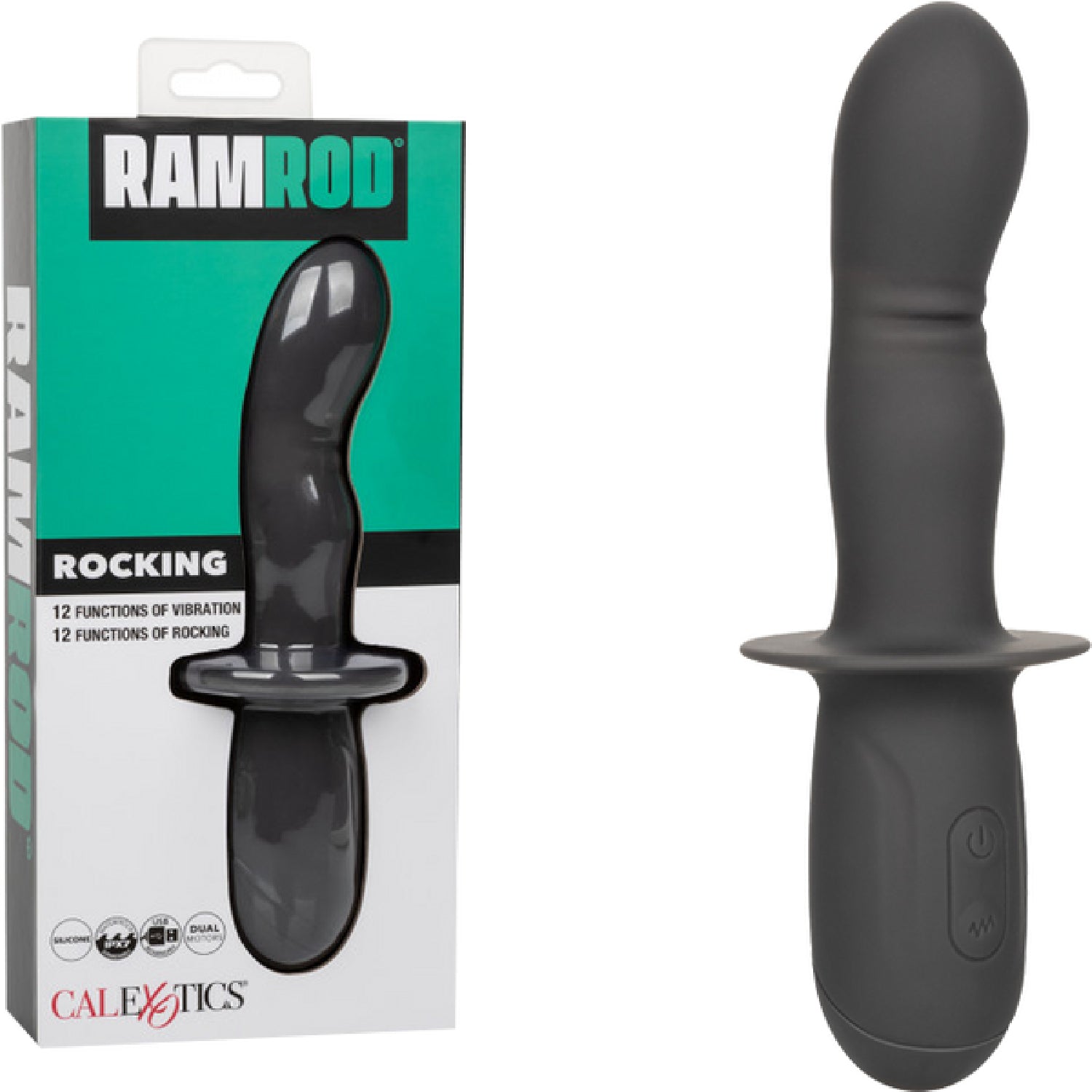 Ramrod - Rocking Dual Motor Probe - Black - K. P.