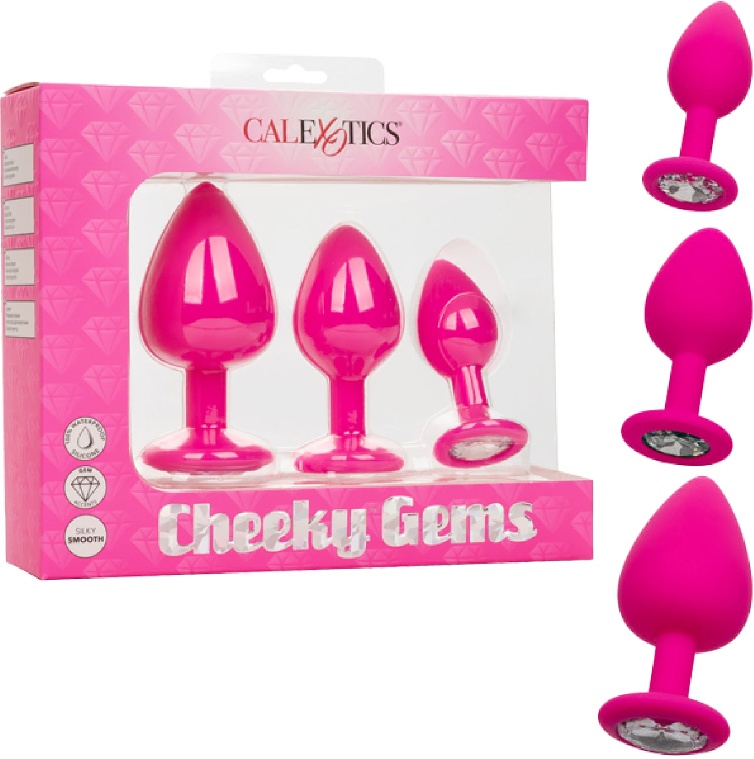 Cheeky Gems - Anal Training Kit - Multiple Colours - K. P.