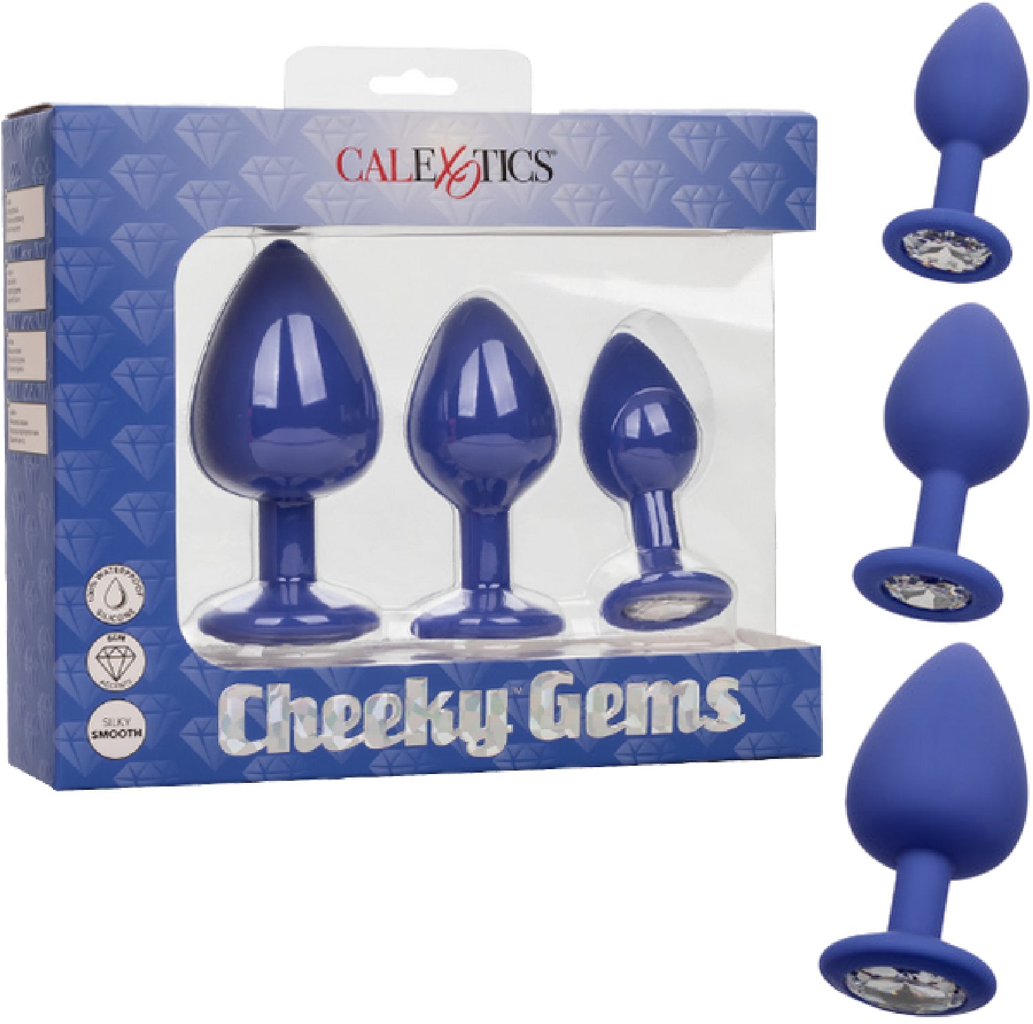 Cheeky Gems - Anal Training Kit - Multiple Colours - K. P.
