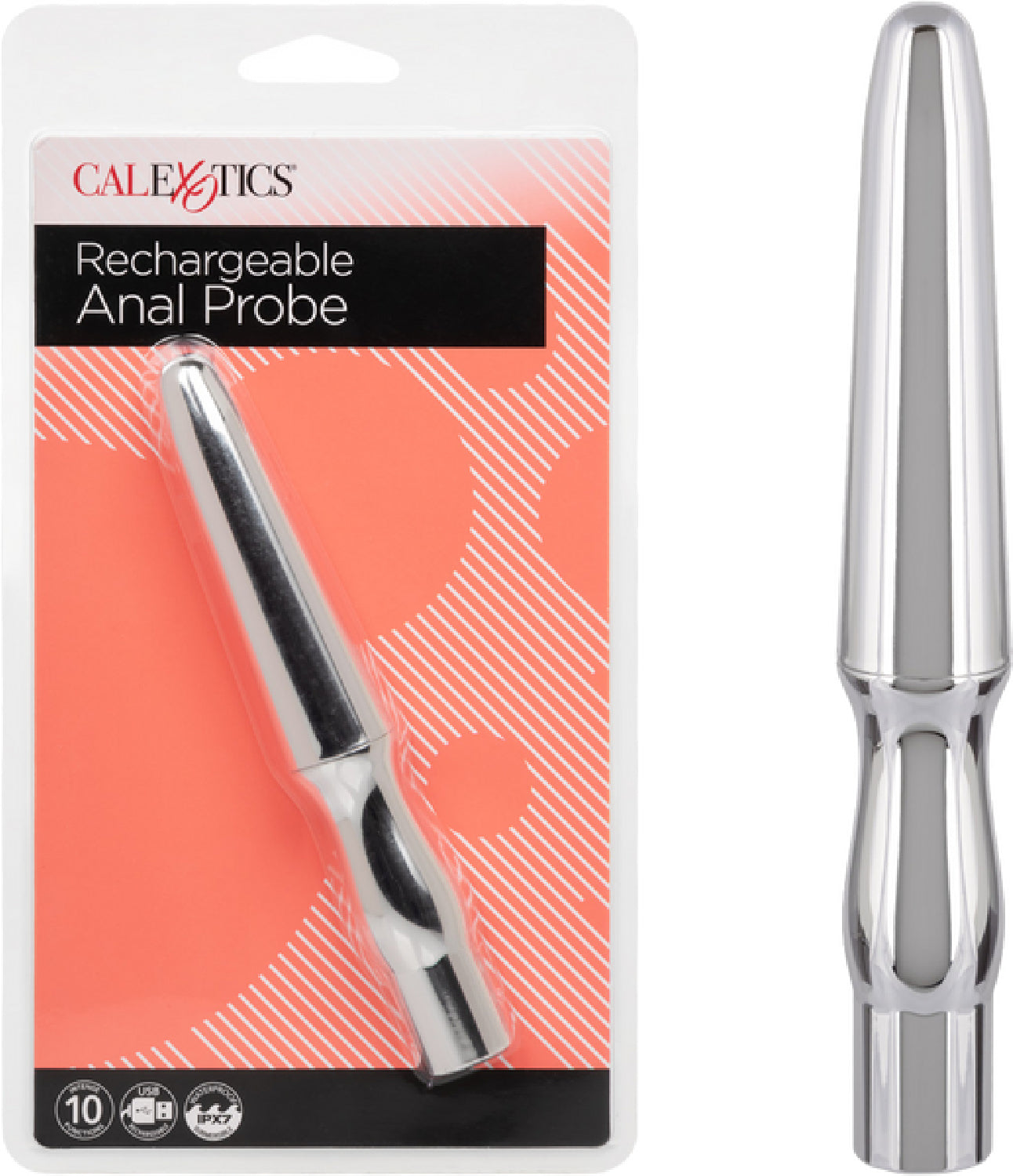 Rechargeable Anal Probe - Multiple Colours - K. P.