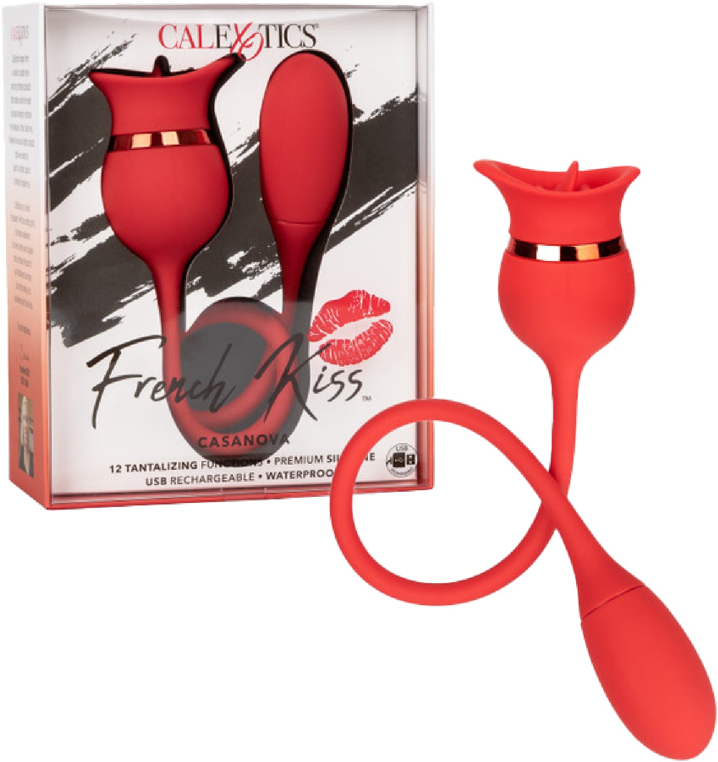 French Kiss - Casanova - Red - K. P.