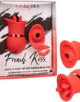 French Kiss - Suck & Play Interchangeable Set - Red - K. P.