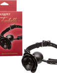 Forbidden - Removable Rose Gag - Black - K. P.