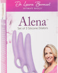 Dr Laura Berman - Alena Set Of 3 Silicone Dilators - Purple - K. P.