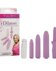 Dr. Laura Berman® Dilators™ Set Of 4 Locking Sizes Plus Sleeve - Purple