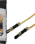 The Master Series - Deluxe Adjustable Nipple Clamps - Gold - K. P.