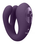 VIVE Triple Action Vibrator Dual Prongs with Clitoral Pulse Wave - Yoko - Purple - K. P.