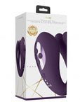 VIVE Triple Action Vibrator Dual Prongs with Clitoral Pulse Wave - Yoko - Purple - K. P.