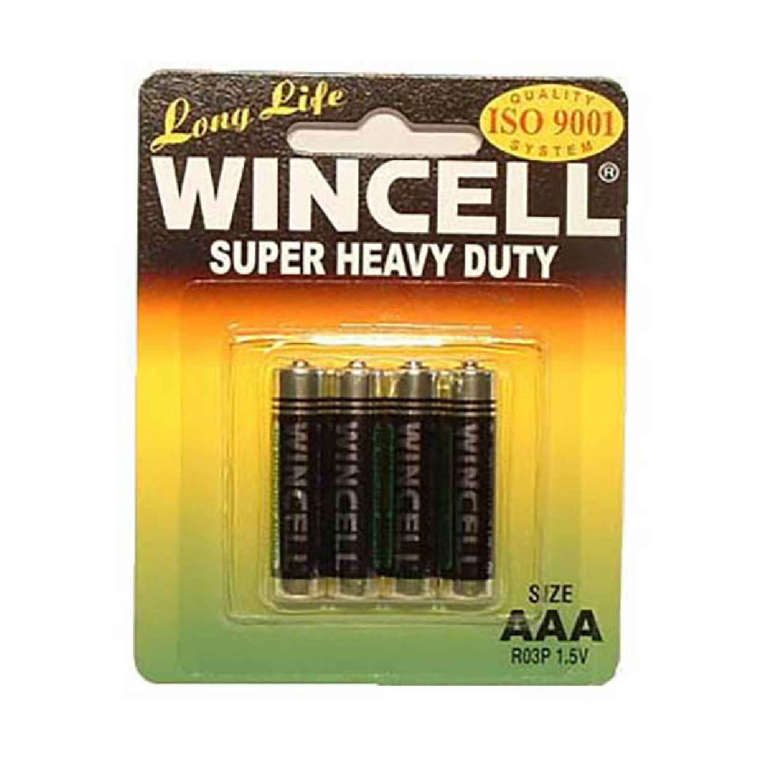 Wincell AAA Super Heavy Duty Batteries