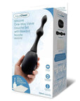 AquaClean Silicone 1-Way Valve Douche Set with Beaded Nozzle