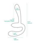 Sapphi Dual G-Spot Vibrator - Teal - K. P.