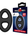 CRAZY BULL Oval Cock & Ball Ring