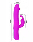 Natural Motion - Thrusting Vibrator - Purple - K. P.