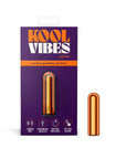 Kool Vibes - Rechargeable Mini Bullet - Tangerine