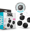 Anal Adventures Pleasure Balls - Black