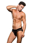 ENVY Modern Fishnet Open Back Brief - S/M