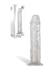 Adam & Eve Crystal Clear 8'' Dong