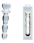 Clarity - Hera's Cascade Glass Dildo - Clear