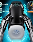 CyberSkin The Titan Thrusting & Vibrating Masturbator - Black