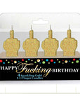 Happy Fucking Birthday FU Candle Set