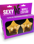 Sexy AF - Nipple Couture Gold Stars