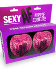 Sexy AF - Nipple Couture Pink Hearts