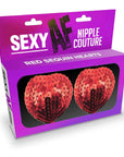 Sexy AF - Nipple Couture Red Hearts