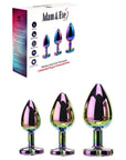 Adam & Eve RAINBOW HEART GEM ANAL TRAINING SET