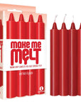 Make Me Melt Drip Candles - Red