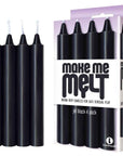 Make Me Melt Drip Candles - Black