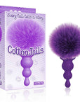 The 9's Cottontails, Beaded, Purple