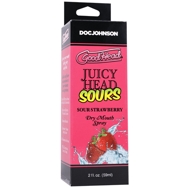 GoodHead - Juicy Head Dry Mouth Spray - Sour Strawberry - 2 fl. oz. - K. P.