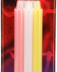 Japanese Drip Candles - 3 Pack Multi-colored