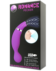 Rechargeable Romance Pecker Suction Stimulator - Purple