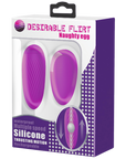 Silicone Thrusting Motion Naughty Egg - Purple