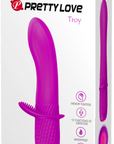 Rechargeable Troy Stimulator - Purple