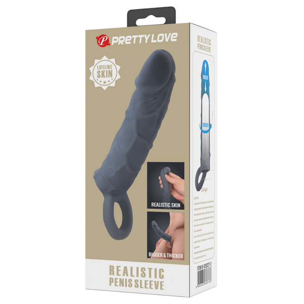 Realistic Penis Sleeve Veiny - K. P.