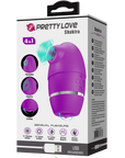 4 in 1 Thumping Stimulator - Shakira - Purple - K. P.