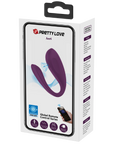 App Control Wearable Vibrator - Aari - Purple - K. P.