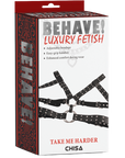 Behave! Take Me Harder Bondage Restraint - Black