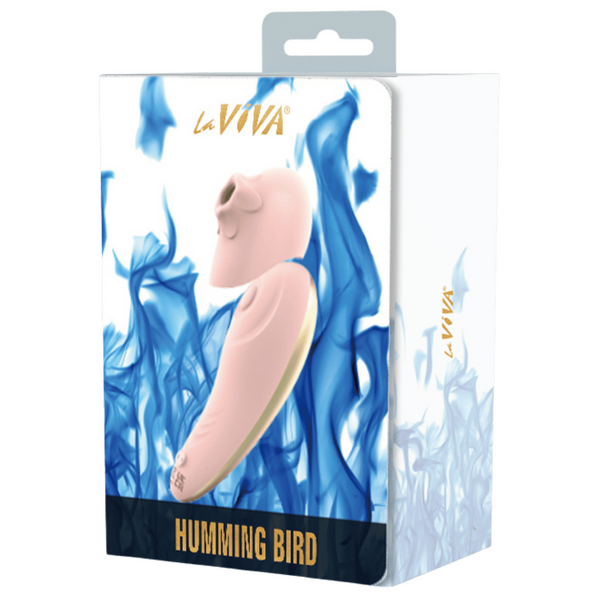 LaViva - Hummingbird Tapping/Vibrating Clitoral Stimulator - Pink - K. P.
