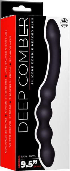 Deep Comber - Ribbed 9.5" - Black - K. P.