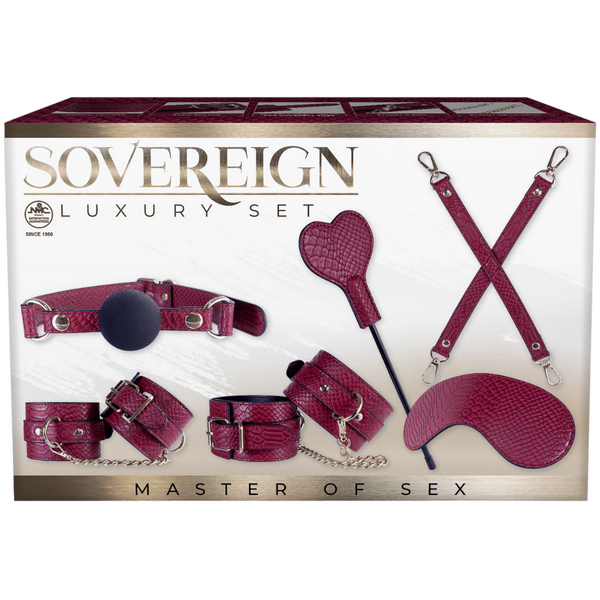 Sovereign - Luxury Bondage Set - Multiple Colours - Kinky Playhouse