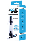 Boost It Up - Penis Enlarger Vacuum Pump - Multi Speed - Clear - K. P.