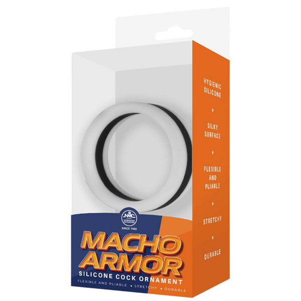 Macho Armor - Silicone Cock Ornament - Multiple Colours - Kinky Playhouse
