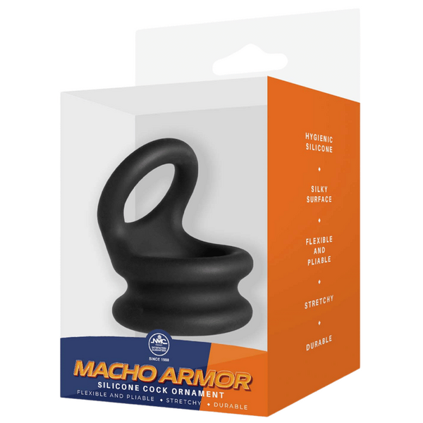 Macho Armor - Silicone Cock Ornament - Medium - Multiple Colours - K. P.