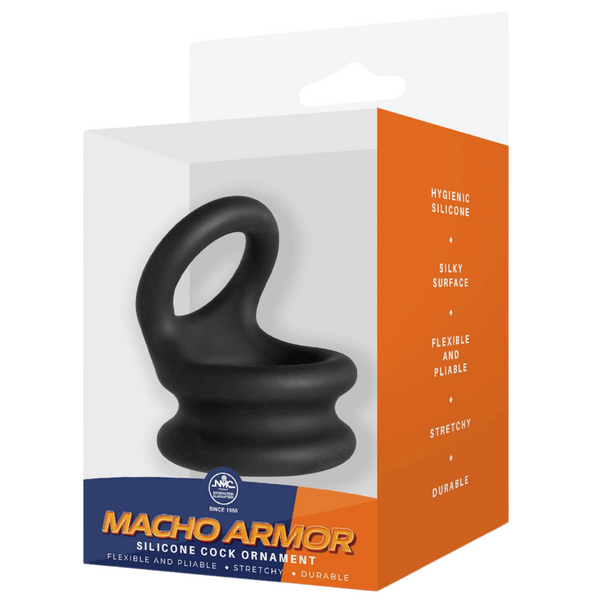 Macho Armor - Silicone Cock Ornament - Large - Multiple Colours - K. P.